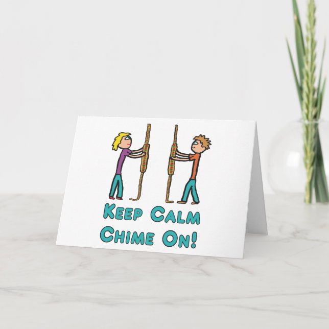 Keep Calm Campanology Card (Front)