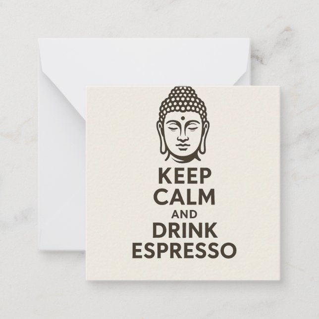 Keep Calm Card (Front)