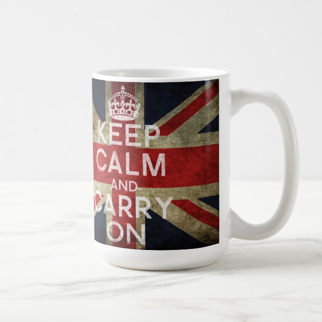 Keep Calm Carry On Mug (Right)