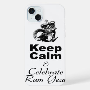 Keep Calm Celebrate Ram Year iPhone Case