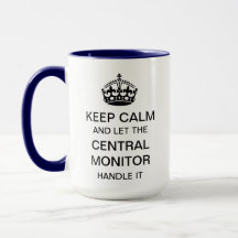 Keep Calm Central Monitor