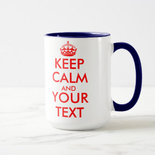 Keep calm combo mug template