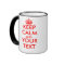 Keep calm combo mug template