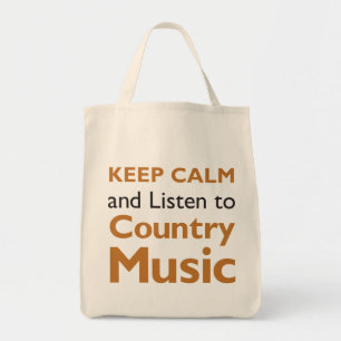 Keep Calm Country Tote Bag