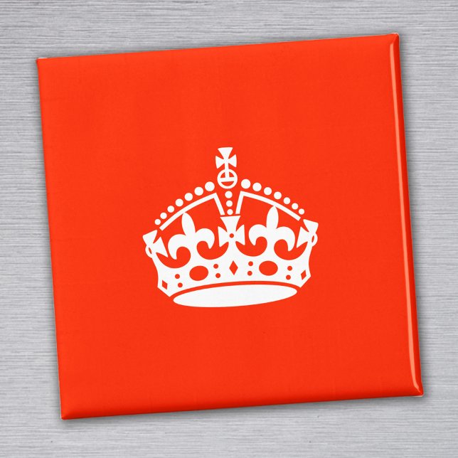 Keep Calm Crown Magnet (Creator Uploaded)