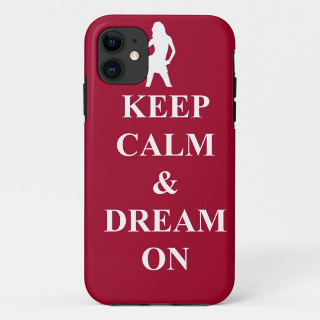 Keep calm & dream on Case-Mate iPhone case (Back)