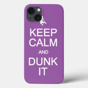 Keep Calm & Dunk It custom cases