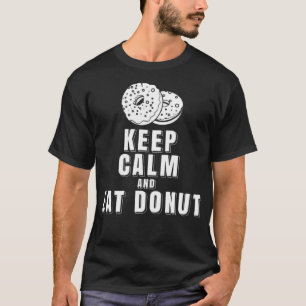 Keep calm eat doughnut birthday boys birthday T-Shirt