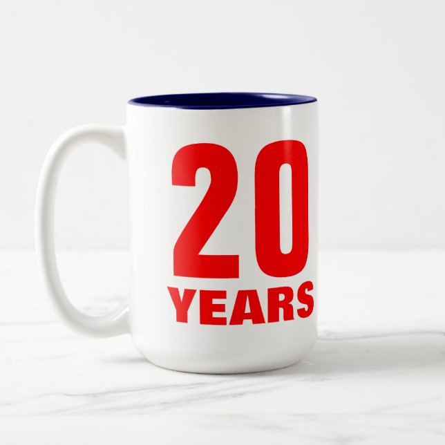 Keep calm employee appreciation mug | Customizable (Left)