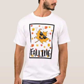 Keep Calm & Fall On T-Shirt