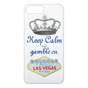 Keep Calm Gamble On Las Vegas Case-Mate iPhone Case