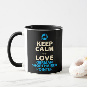 Keep Calm German Shorthaired Pointer Mug