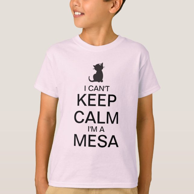 Keep Calm  | Girl Kitty T-Shirt (Front)