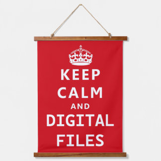 Keep Calm Hanging Tapestry
