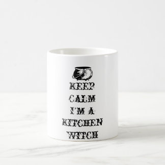 Keep Calm, I'm a Kitchen Witch Coffee Mug
