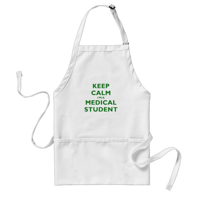 Keep Calm Im a Medical Student Standard Apron (Front)