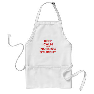 Keep Calm Im a Nursing Student Standard Apron