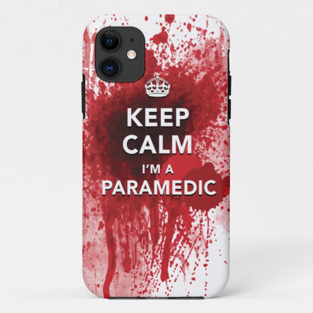 Keep Calm I'm a Paramedic iPhone 5 Case (Back)