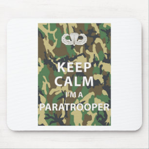 Keep Calm - I'm a Paratrooper Mouse Pad