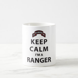 KEEP CALM I'M A RANGER COFFEE MUG