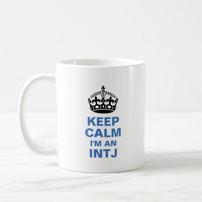Keep Calm I'm An INTJ Coffee Mug (Left)
