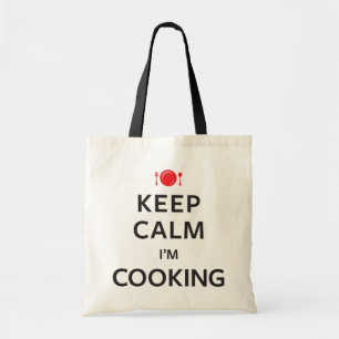 Keep Calm I'm Cooking Tote Bag