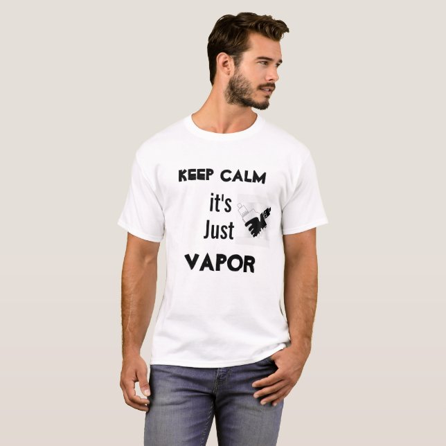 Keep Calm, I'm Vaping T-Shirt (Front Full)