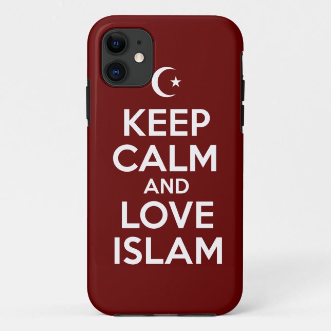 Keep Calm Islam Case-Mate iPhone Case (Back)