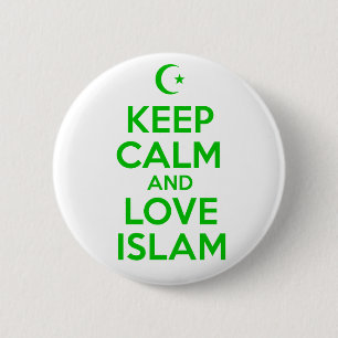 Keep Calm Islamic 2 Inch Round Button
