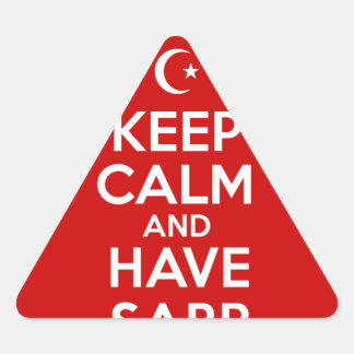 Keep Calm Islamic Triangle Sticker