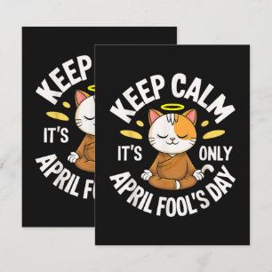 Keep Calm it's only April Fool's Day Announcement