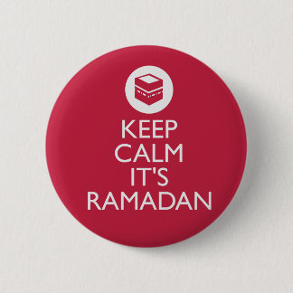 keep calm its ramadan 2 inch round button