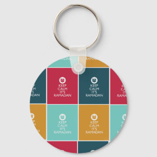 keep calm its ramadan! keychain
