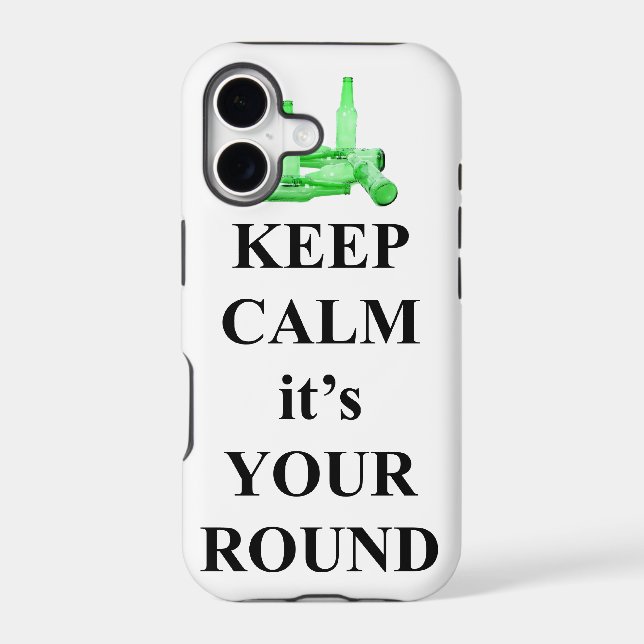 Keep calm it's your round (Back)