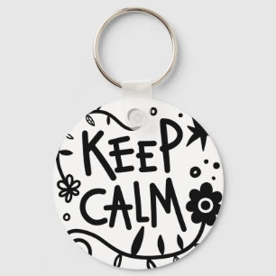Keep calm   keychain