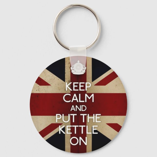 Keep Calm Keychain (Front)