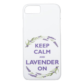 "Keep Calm & Lavender On" Case-Mate iPhone Case