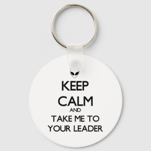 Keep Calm Leader Keychain