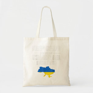 Keep Calm Let The Ukrainian Girl Handle It Ukraine Tote Bag