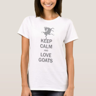Keep Calm Love Goats T-Shirt