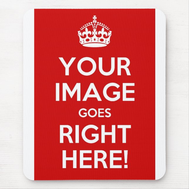 Keep Calm Mouse Pad (Front)