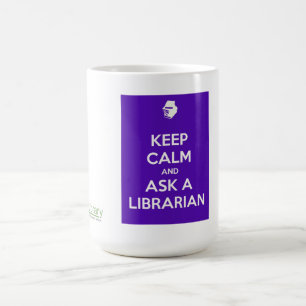 Keep Calm Mug - purple