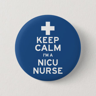 Keep Calm NICU Nurse 2 Inch Round Button