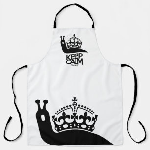 KEEP CALM NO WORDS BY MASANSER APRON