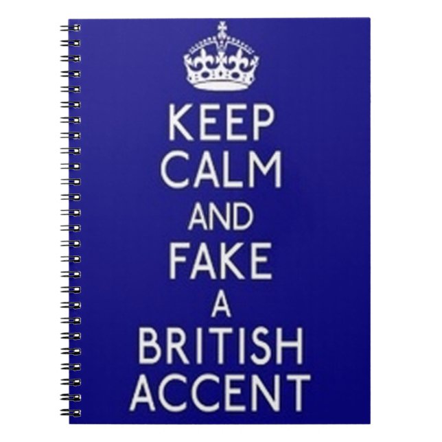 Keep Calm Notebook (Front)