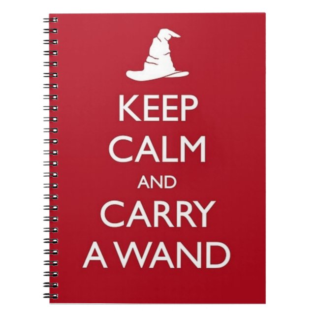 Keep Calm Notebook (Front)