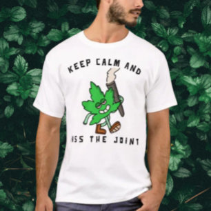 Keep Calm & Pass It: Leafy Vibes T-Shirt