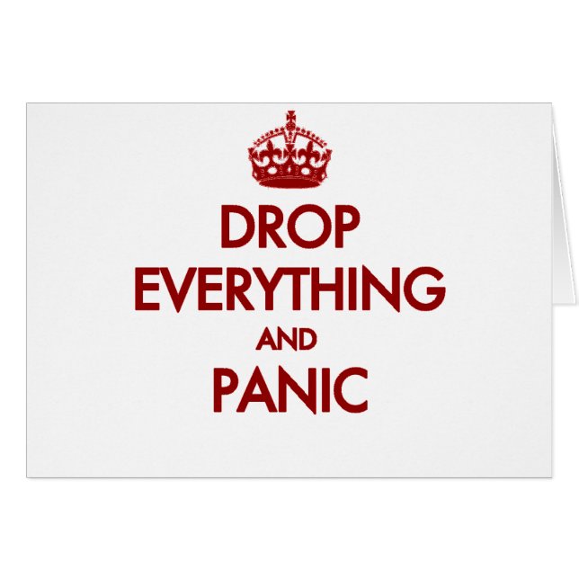 Keep Calm? Pfft! (Front Horizontal)