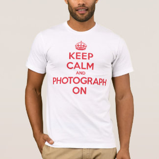 Keep Calm Photograph T-Shirt