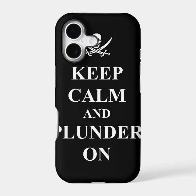 Keep calm & plunder on (Back)